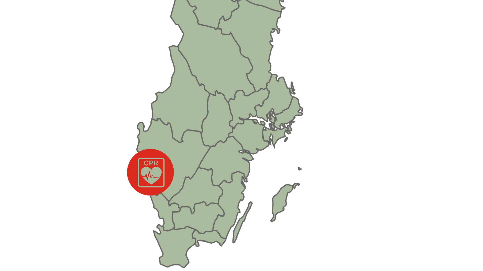 HLR utbildning Goteborg - Karta over Goteborg 