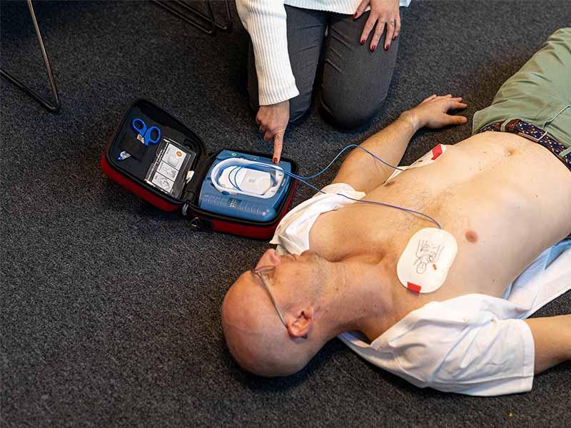HLR-Philips Heartstart HS1 hjärtstartare