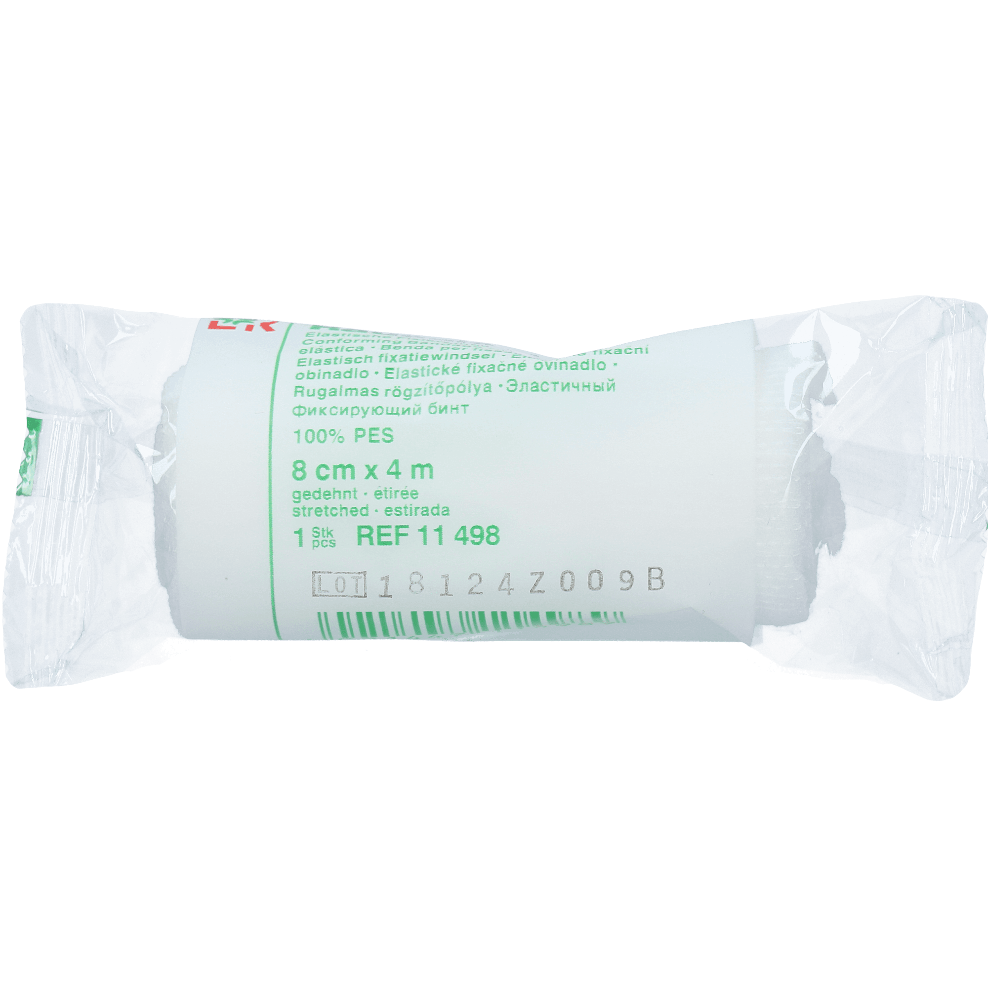 Elastisk idelabinda 8cm x 4m för tamponeringsträning