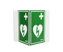 Väggskylt - AED