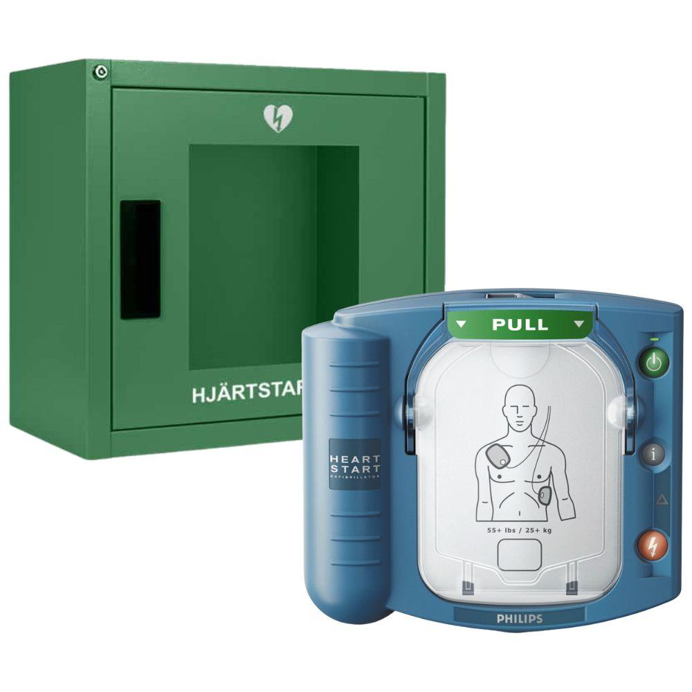 philips hs1 med grönt skåp