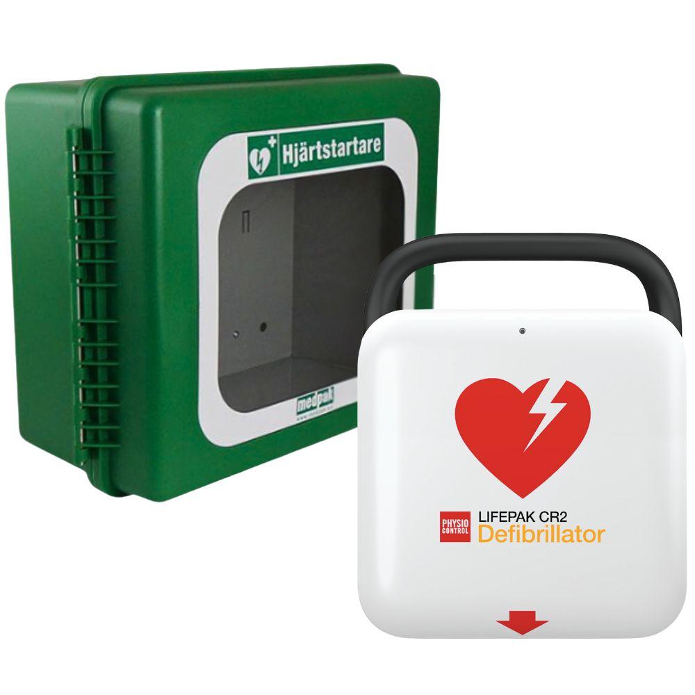 LIFEPAK CR med Polar värmeskåp minus 45 grader