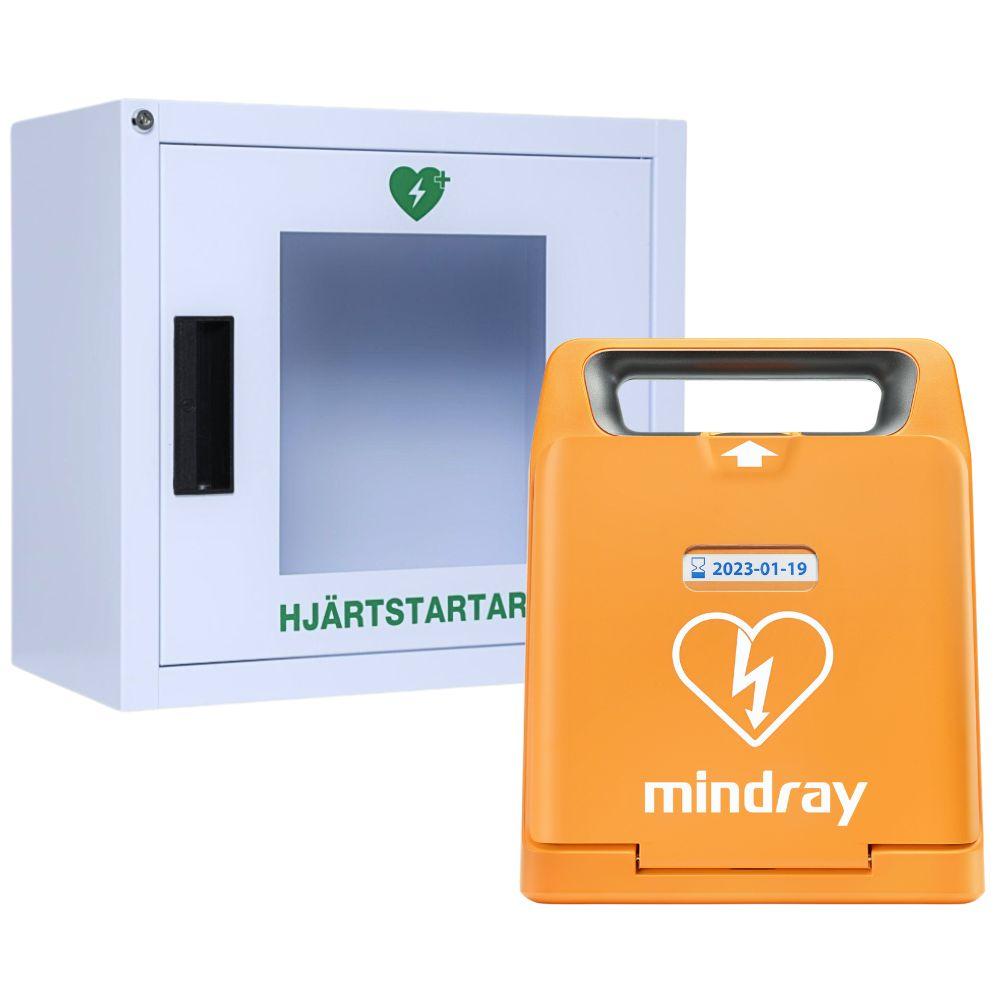 Mindray beneheart c1a med vitt larmat inomhusskåp
