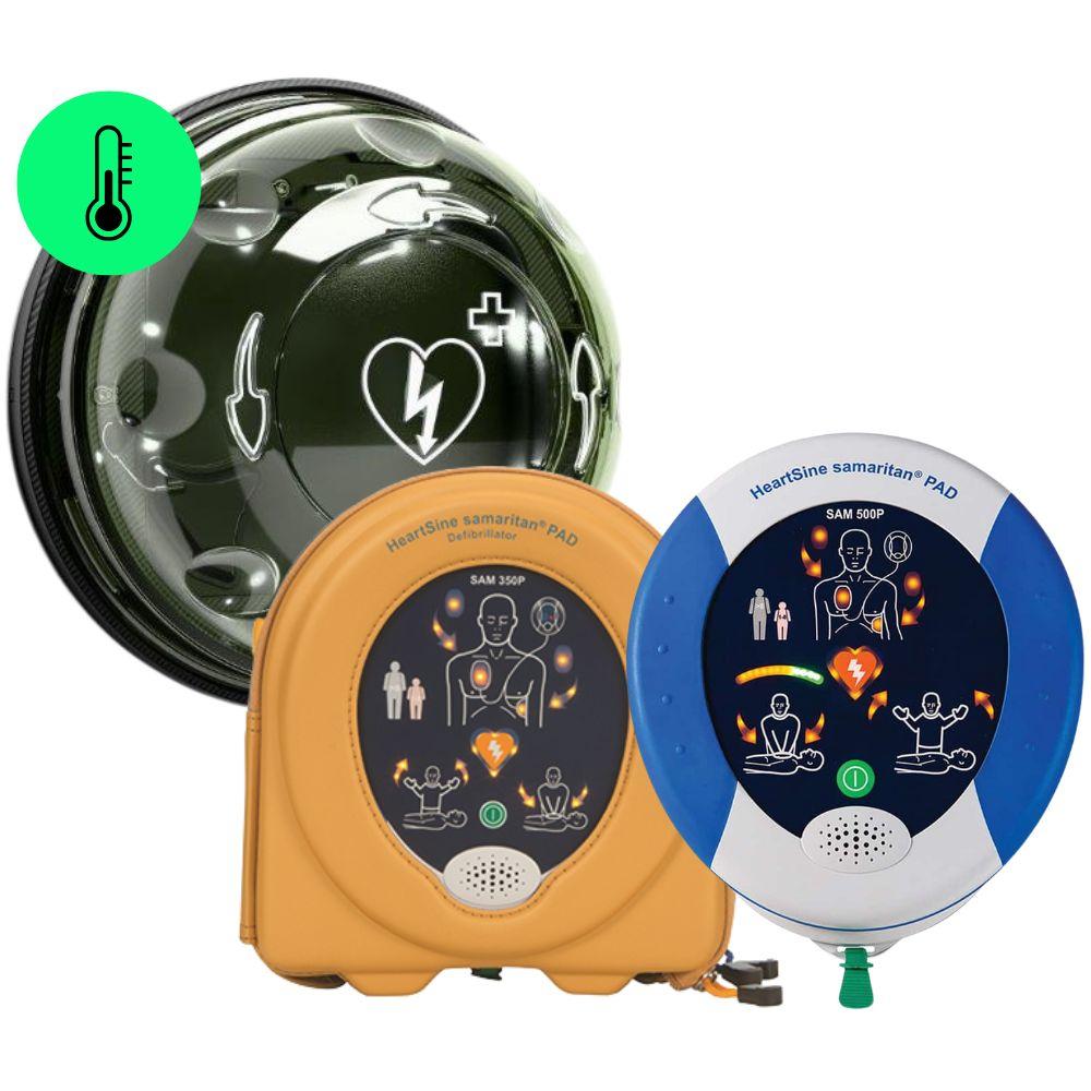 ROTAID Solid Plus Värme med Heartsine Samaritan PAD 500p