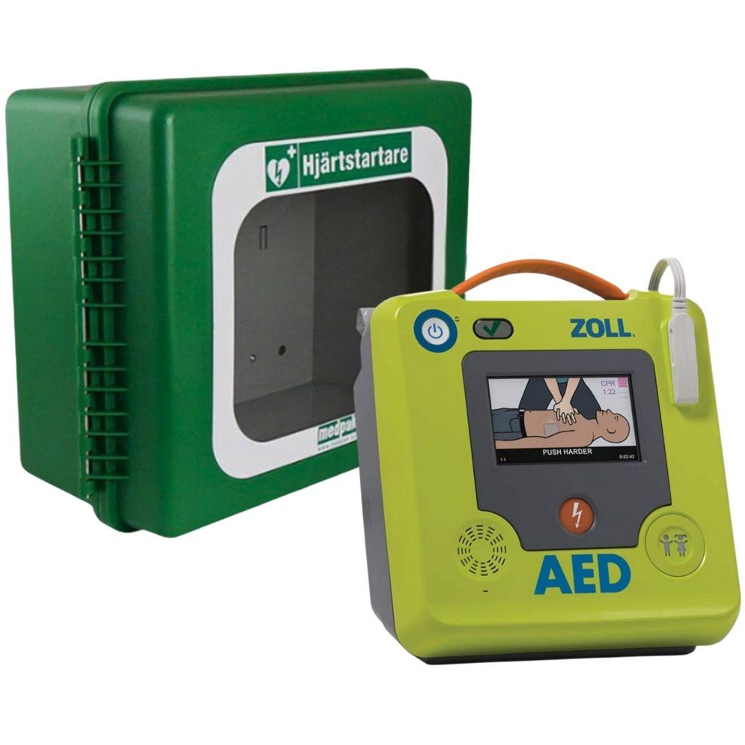 Zoll AED 3 med värmeskåp Polar