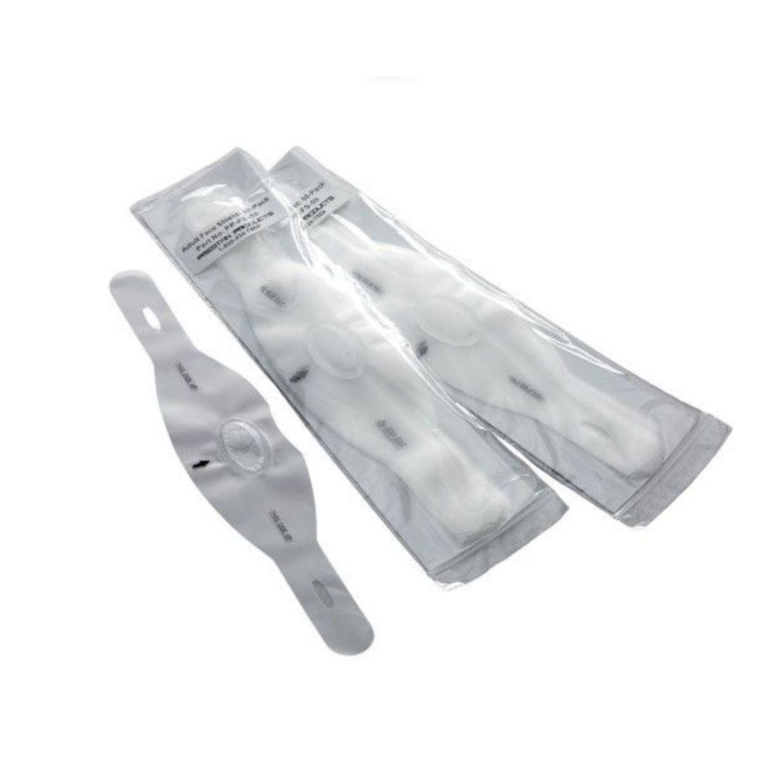 Ansiktsskydd, 50-pack - Prestan HLR-docka Vuxen