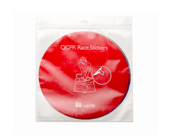 QCPR Race Stickers, 6-pack