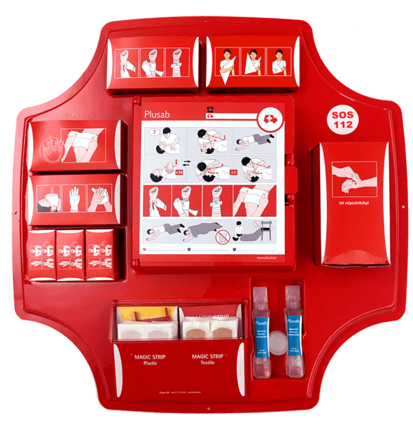 Första hjälpen-tavla