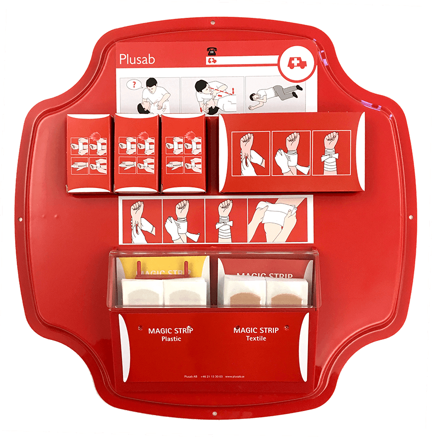 Första hjälpen tavla