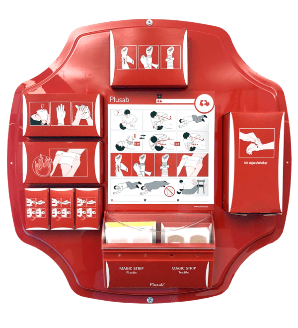 Första hjälpen-tavla