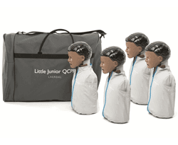 Little Junior QCPR, mörk hud 4-pack