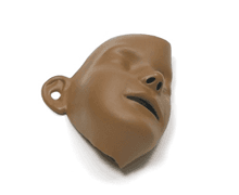 Ansikten, mörk hud, 6-pack