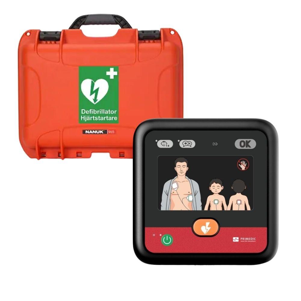 HeartSave MyPAD Go med värmeväska