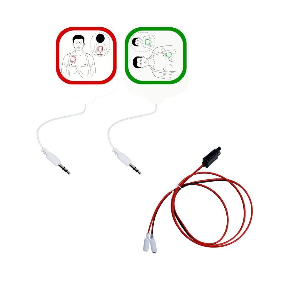 Övningselektroder och kabel