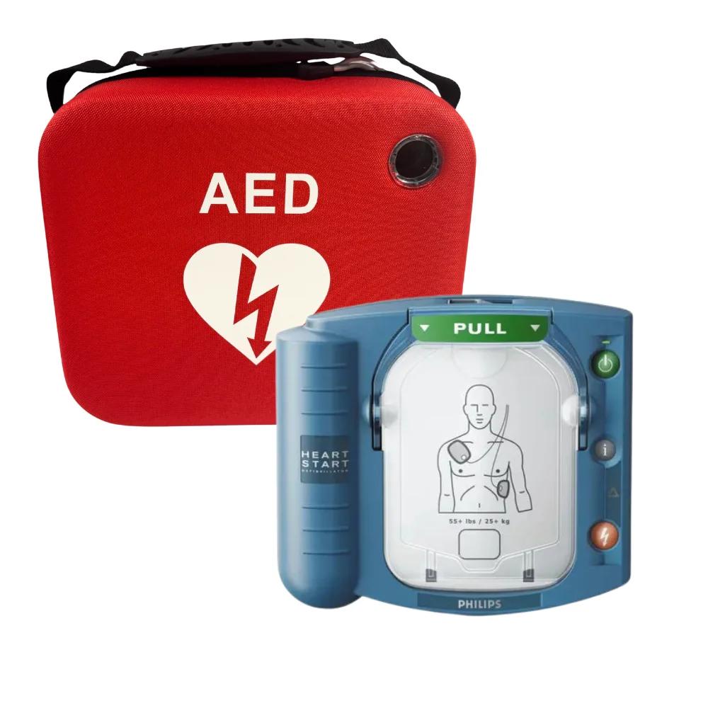 Hjärtstartare med bärväska