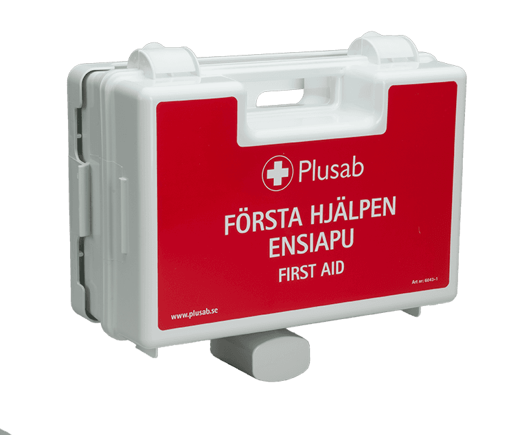 Första hjälpen-väska Quick-CD i hårdplast för förvaring av första hjälpen-utrustning