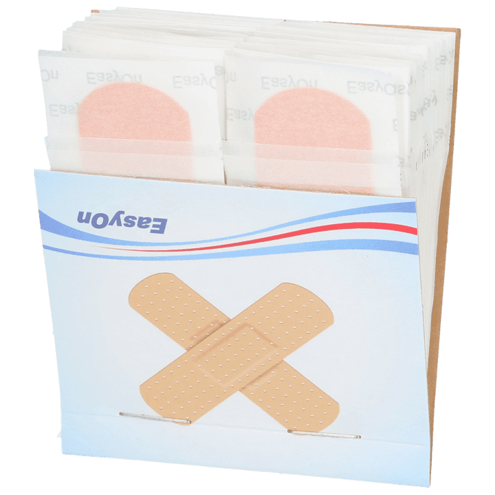 Beige textilplåster