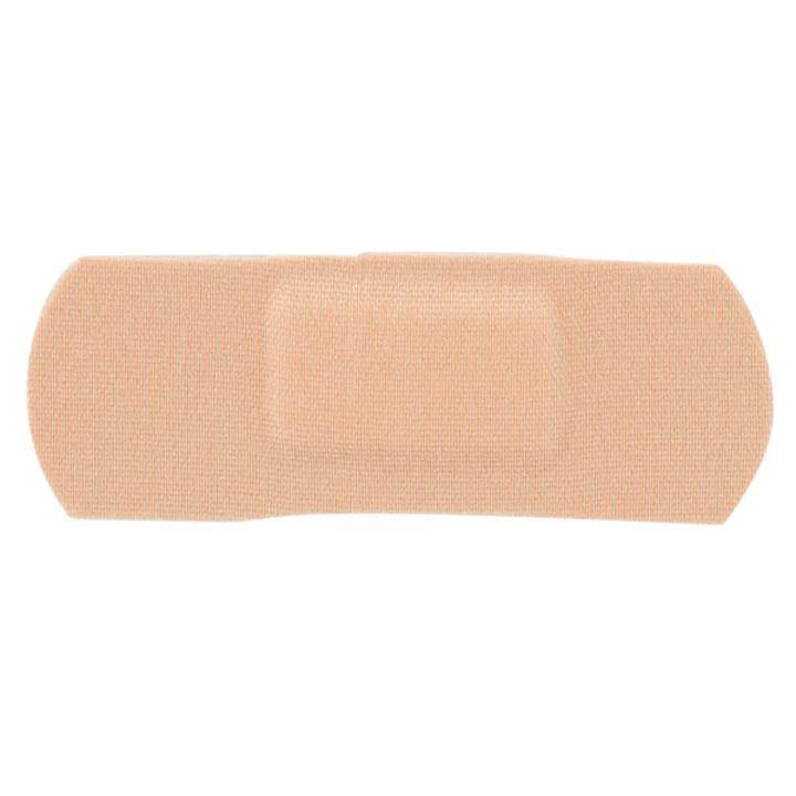 Hudfärgad textilplåster 25 × 72 mm utan förpackning