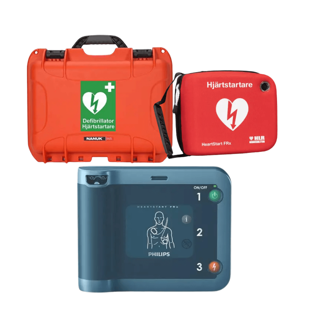 Hjärtstartare hs1 med värmeväska och bärväska