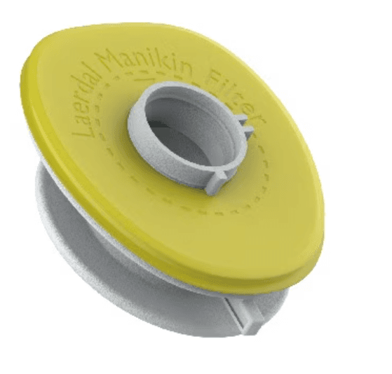 Gult munstycke till hlr-docka