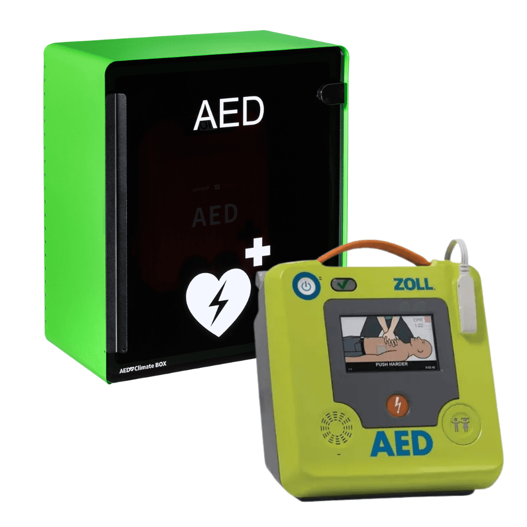 ZOLL AED 3 med utomhusskåp
