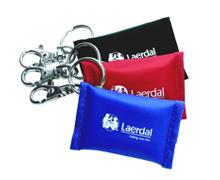 Nyckelring med FaceShield, Blandade Färger 25-pack