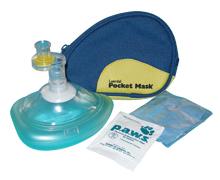 Pocketmask Mjukväska blå/svart