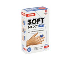 SNÖGG Fingerförband SOFT NEXT, 6x100cm Blå