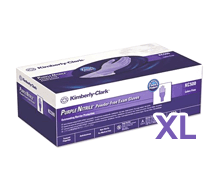 SAFESKIN lila nitrilhandskar i storlek XL