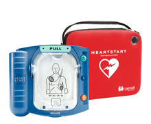 Philips HeartStart HS1 med väska